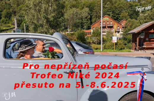 Trofeo Niké se překládá na 5. - 8.6.2025